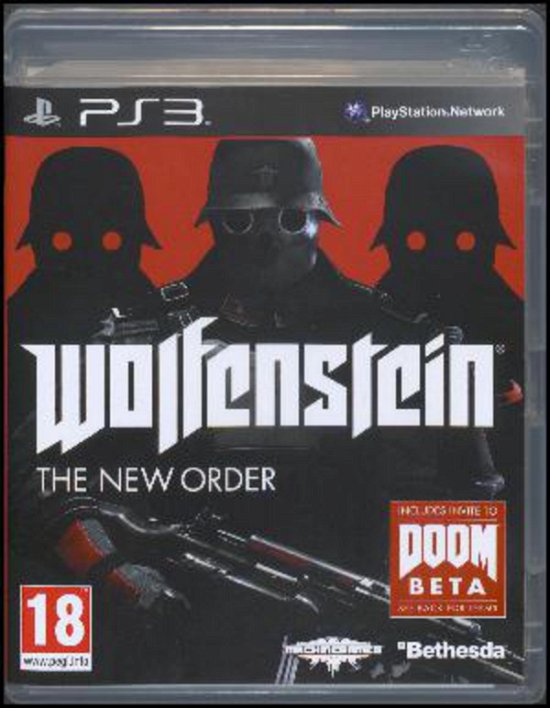 Cover for Bethesda · Wolfenstein: The New Order (PS3) (2014)