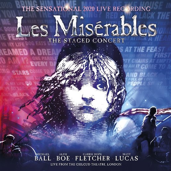 Cover for Les Miserables · Les Miserables: The Staged Concert (The Sensational 2020 Live Recording) [Live From The Gielgud Theatre. London] (CD) (2020)