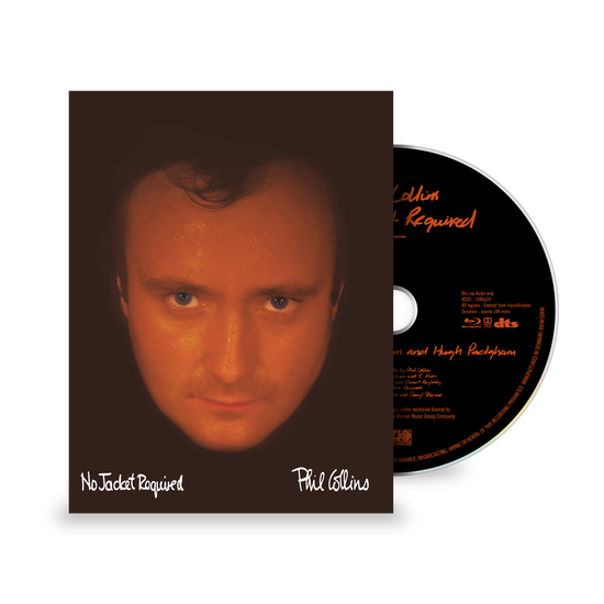 Cover for Phil Collins · No Jacket Required (Fully Tailored) (Blu-ray Audio) [Dolby Atmos Mix edition] (2025)
