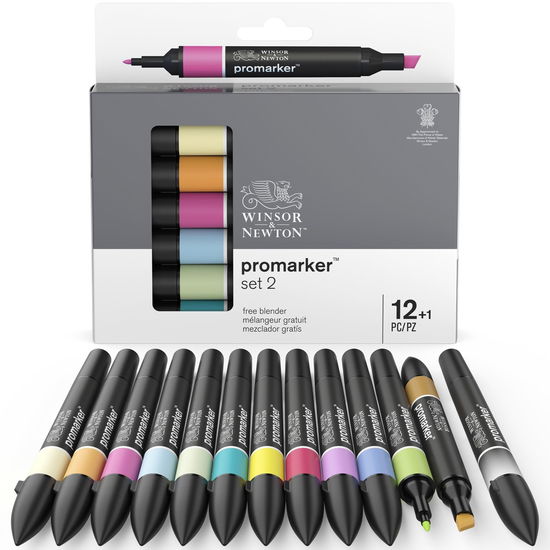 Cover for Winsor &amp; Newton · Promarker Set #2 (12+1 Pcs) (837443) (Spielzeug)