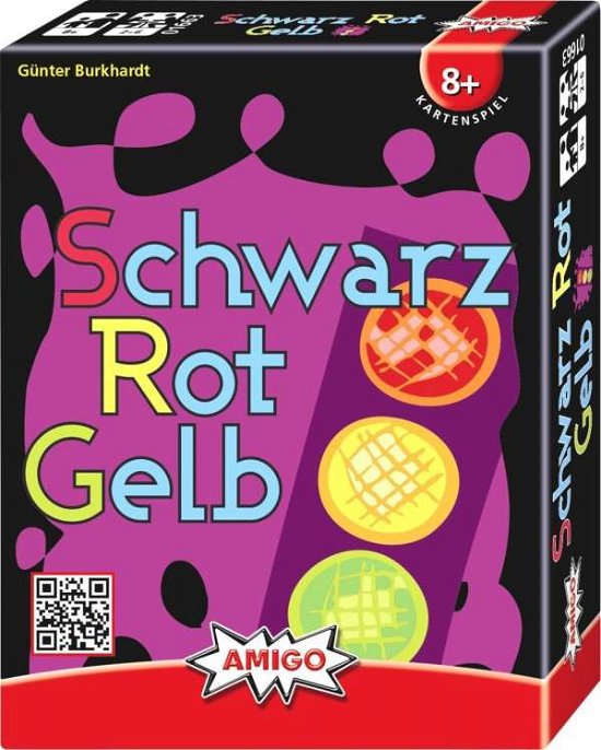 Cover for AMIGO 01663 Schwarz Rot Gelb - Refresh · Schwarz Rot Gelb Refresh (Legetøj) (2018)