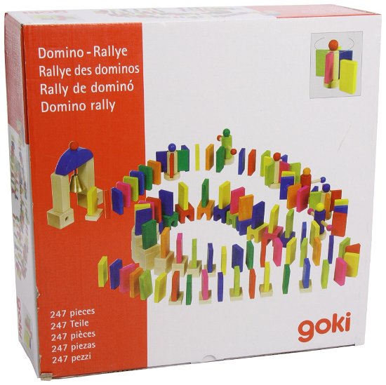 Cover for Goki · Houten Domino Speelset 247dlg. (Toys)