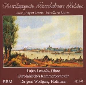 Oboe Cons of the Mannheim - Lebrun / Richter / Stamitz - Music - RBM - 4015245630635 - 2012