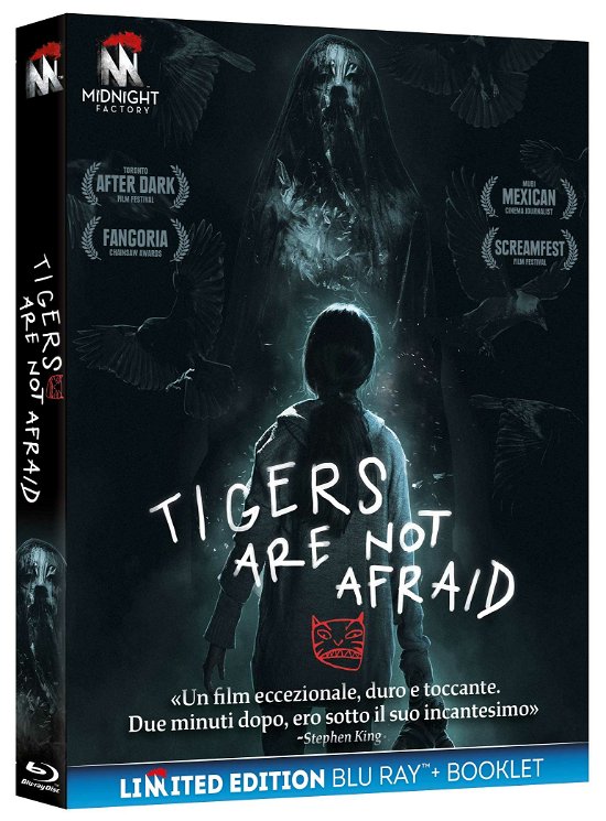 Cover for Tenoch Huerta,paola Lara,juan Ramon Lopez · Tigers Are Not Afraid (Blu-ray+booklet) (Blu-ray) (2020)