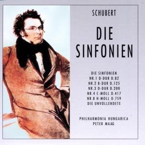 Die Sinfonien - F. Schubert - Música - CANTUS LINE - 4032250026635 - 24 de septiembre de 2002