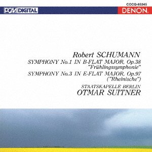 Cover for Otmar Suitner · Schumann: Symphony No.1 &amp; 3 (CD) [Japan Import edition] (2017)