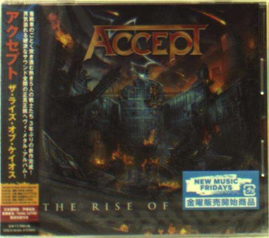 Cover for Accept · Rise of Chaos (CD) [Japan Import edition] (2017)
