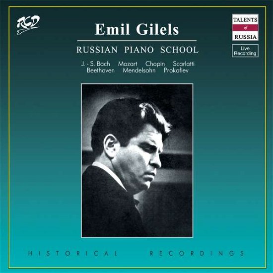 Cover for Gilels Emil · Gilels Emil - Bach Mozart Beethoven Etc (CD)