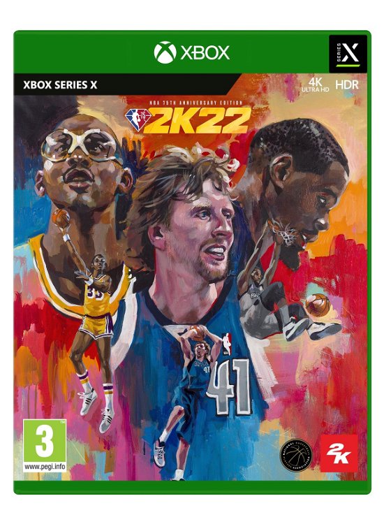 NBA 2K22 Anniversary Edition Xbox Series X - Software - Merchandise - Take Two Interactive - 5026555365635 - 10. september 2021