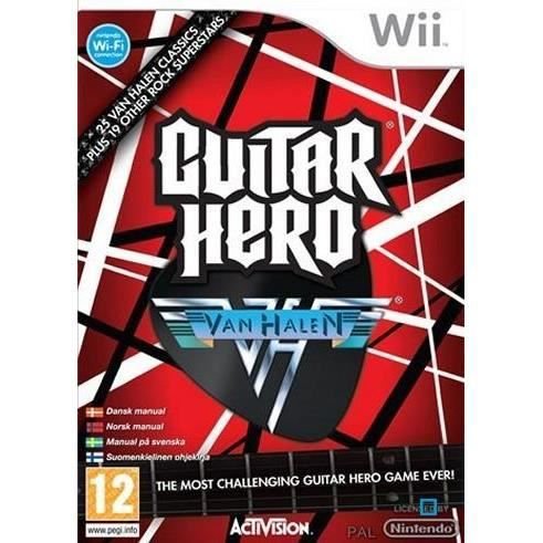 Cover for Activision Blizzard · Guitar Hero Van Halen (Wii) (2019)