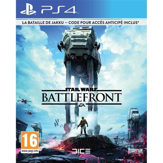 Cover for Videogame · Star Wars Battlefront (PS4)