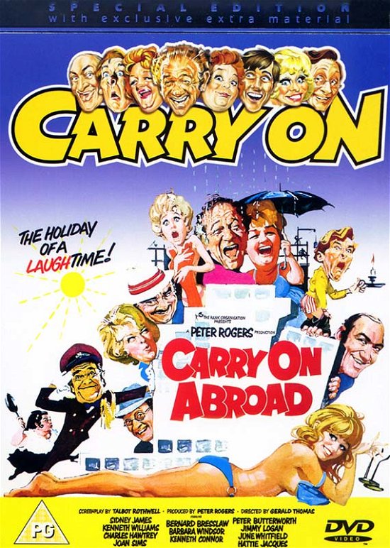 Cover for Carry On Abroad (DVD) (2003)