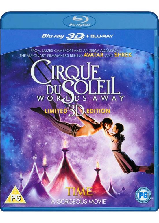 Cover for Cirque Du Soleil · Cirque Du Soleil Worlds Away 3D (Blu-ray) (2015)