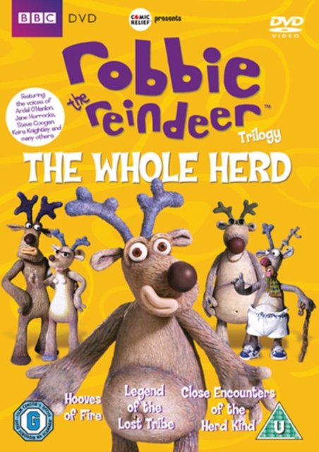 Cover for Robbie the Reindeer Trilogy - · Robbie The Reindeer Trilogy - The Whole Herd (DVD) (2009)