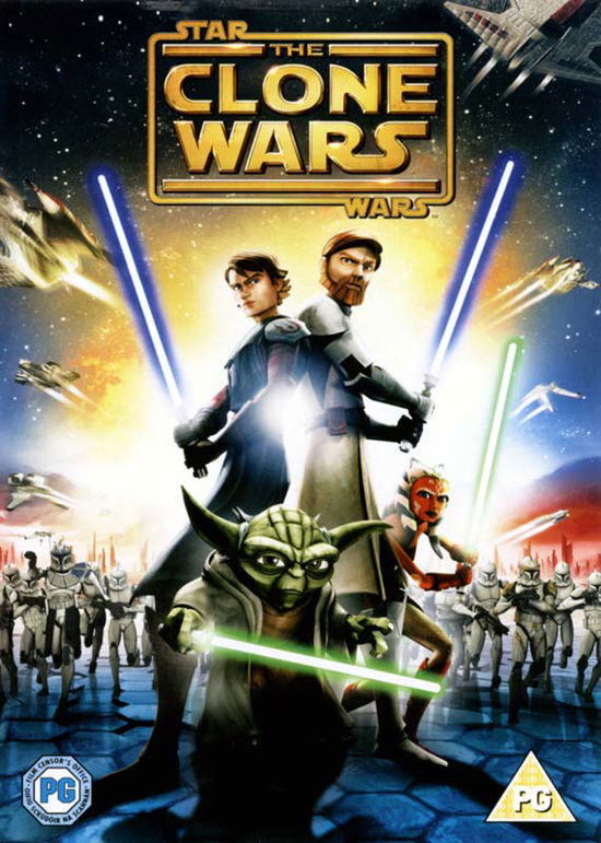 Cover for Star Wars -  the Clone Wars · Star Wars The Clone Wars - The Movie (DVD) (2008)