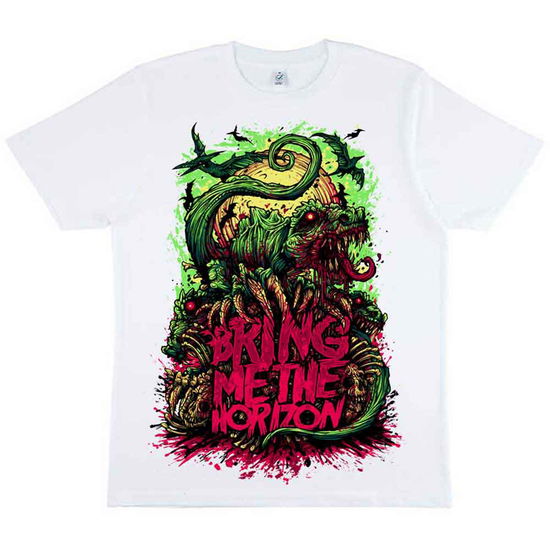 Bring Me The Horizon Unisex T-Shirt: Dinosaur - Bring Me The Horizon - Merchandise -  - 5056187758635 - 