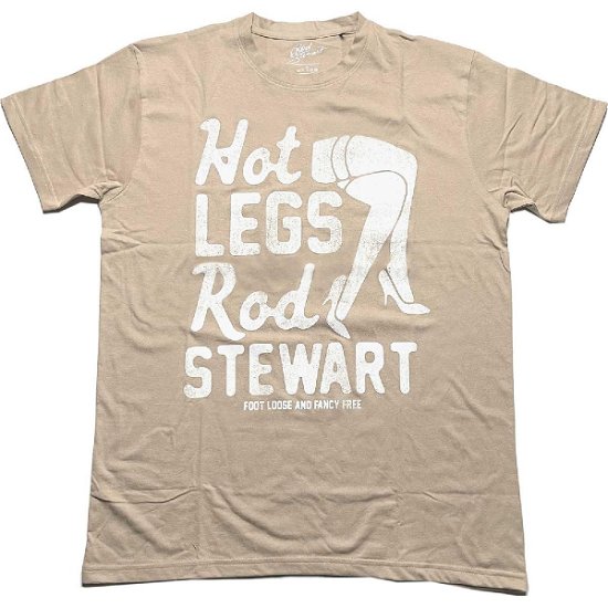 Rod Stewart Unisex T-Shirt: Hot Legs - Rod Stewart - Mercancía -  - 5056561064635 - 