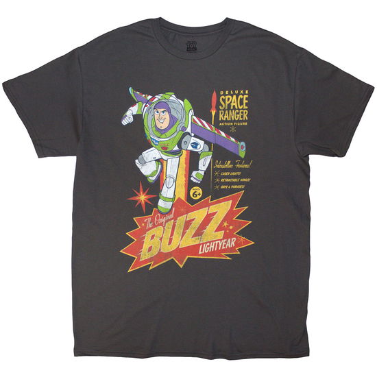Cover for Disney · Disney Unisex T-Shirt: Toy Story The Original Buzz (Charcoal Grey) (T-shirt) [size S] (2025)