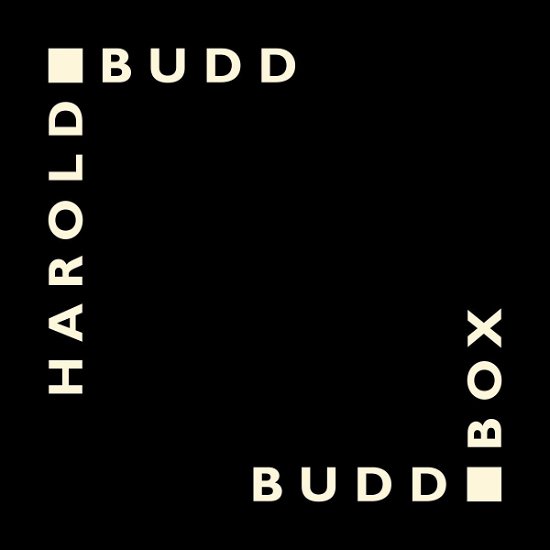 Cover for Harold Budd · Budd Box (CD) [Limited edition] (2018)