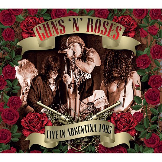 Cover for Guns N Roses · Live in Argentina 1993 (3lp-180g/multicoloured Vinyl) (LP) (2022)