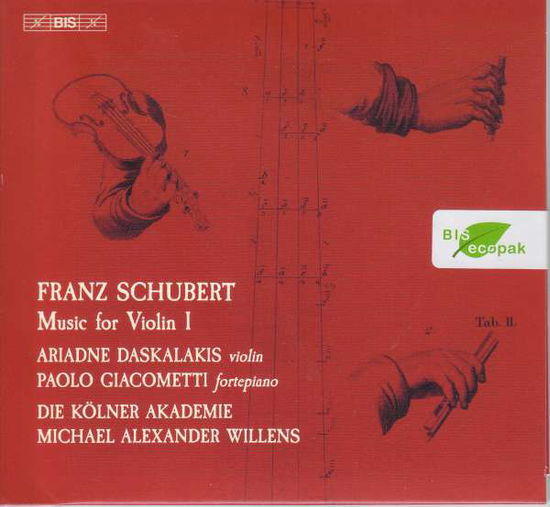 Franz Schubert: Music For Violin. Vol. I - Franz Schubert - Musik - BIS - 7318599923635 - 30. August 2019