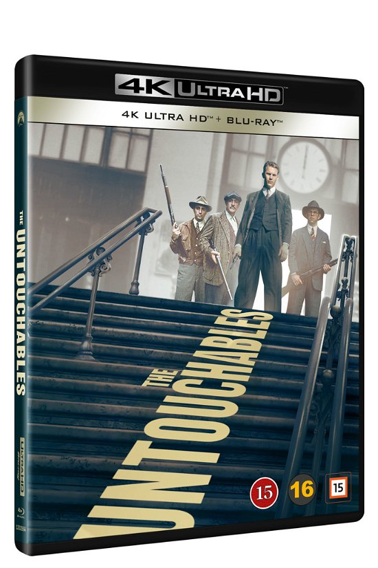 Cover for The Untouchables (4K UHD Blu-ray) (2022)