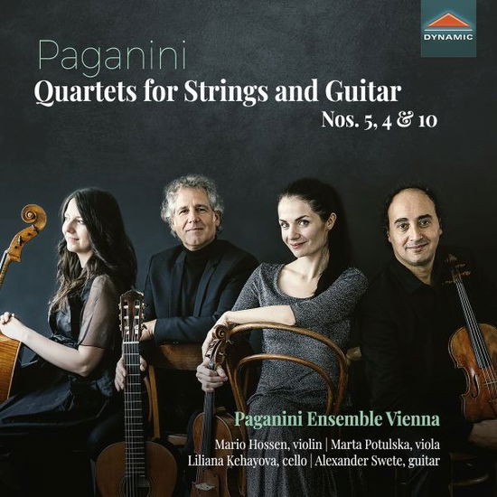 Paganini: Quartets for Strings and Guitar (Volume 3) - Paganini Ensemble Vienna - Música - DYNAMIC - 8007144079635 - 5 de maio de 2023