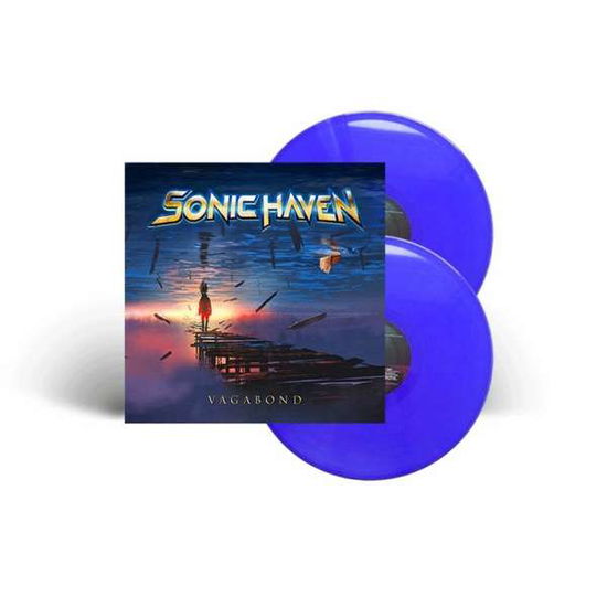 Cover for Sonic Haven · Vagabond (2lp) (Blue Vinyl) (LP) [Coloured, Limited edition] (2021)