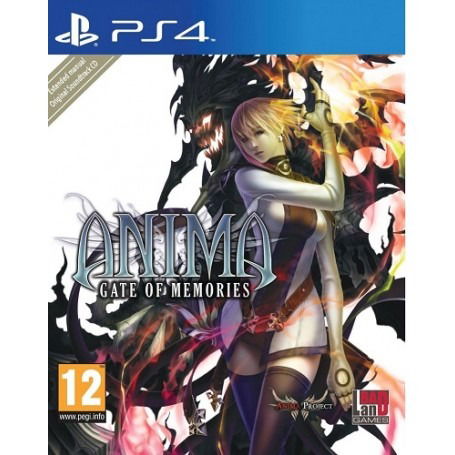 Cover for PQube · Anima : Gate of Memories (PS4)