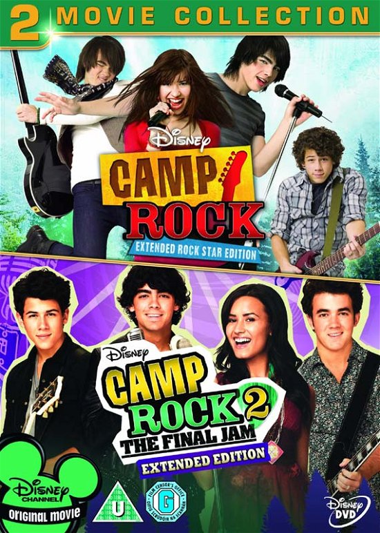 Camp Rock / Camp Rock 2 - The Final Jam - Camp Rock - 2 Movie Collection - Elokuva - Walt Disney - 8717418347635 - maanantai 2. huhtikuuta 2012