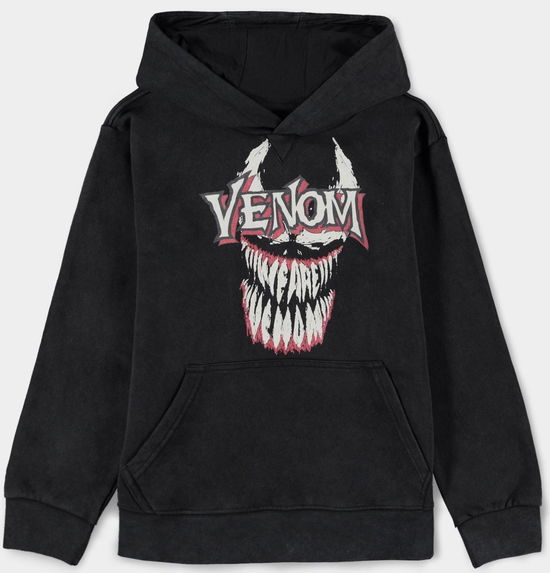 Cover for Marvel · Venom - Boys Hoodie - 158/164 Hooded Sweatshirts M Black (N/A)