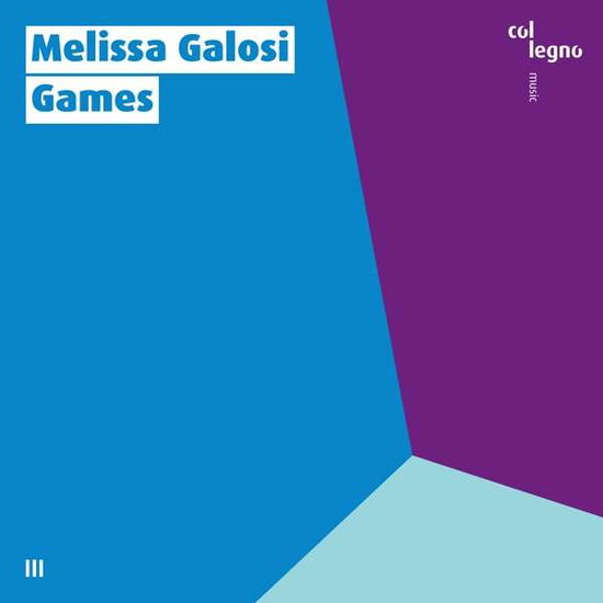 Cover for Melissa Galosi · Games *s* (CD) (2019)