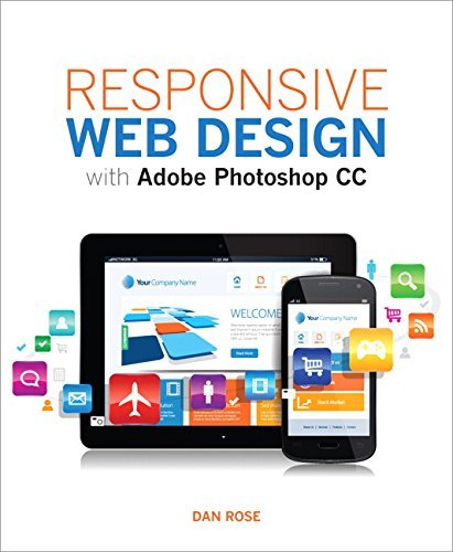 Cover for Dan Rose · Responsive Web Design with Adobe Photoshop (Paperback Book) (2015)