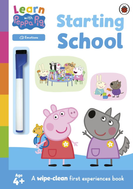 Learn with Peppa: Starting School wipe-clean activity book - Learn with Peppa - Peppa Pig - Livros - Penguin Random House Children's UK - 9780241645635 - 6 de junho de 2024