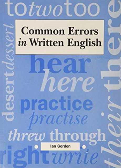 Cover for Ian Gordon · Commons Errors In English (Paperback Book) (1998)