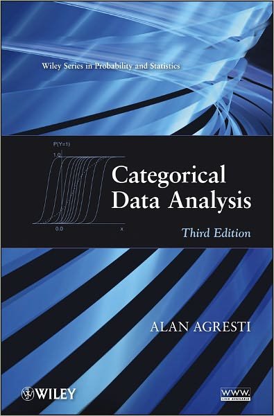 Cover for Agresti, Alan (University of Florida, Gainesville) · Categorical Data Analysis - Wiley Series in Probability and Statistics (Hardcover Book) (2013)