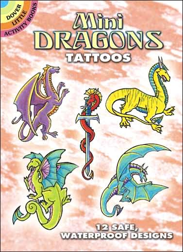 Cover for Christy Shaffer · Mini Dragons Tattoos - Little Activity Books (MERCH) (2005)