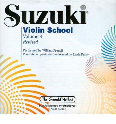 Cover for Linda Perry · Suzuki Violin School, Vol. 4 (The Suzuki Method Core Materials) (Hörbok (CD)) [Revised edition] (2008)