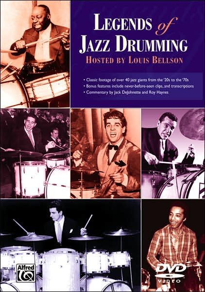 Cover for Alfred Publishing · Legends of Jazz Drumming, Complete (Hardcover Book) [DVD edition] (2005)