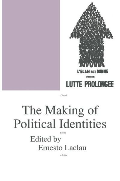 The Making of Political Identities - Phronesis - Ernesto Laclau - Bøger - Verso Books - 9780860916635 - 17. maj 1994
