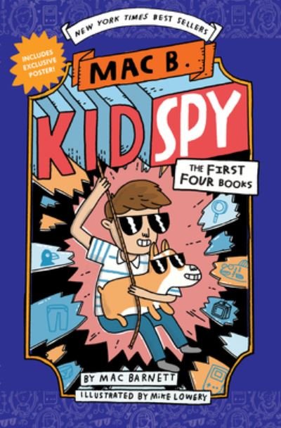 Cover for Mac Barnett · Mac B. , Kid Spy Boxset, Books 1-4 (Mac B. , Kid Spy) (Bog) (2021)