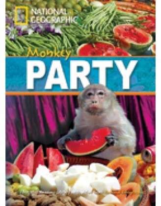 Cover for National Geographic · Monkey Party + Book with Multi-ROM: Footprint Reading Library 800 (Book) (2008)