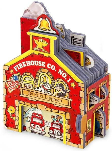 Cover for Peter Lippman · Mini House: Firehouse Co. No. 1 (Board book) (1994)