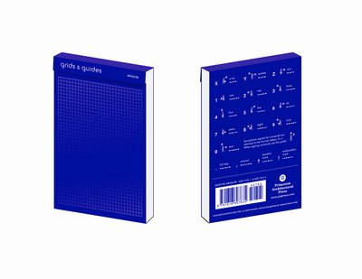 Cover for Princeton Architectural Press · Grids &amp; Guides (Micro Blue) Notebook: A Pocket Size Notebook - Grids &amp; Guides (Stationery) (2018)