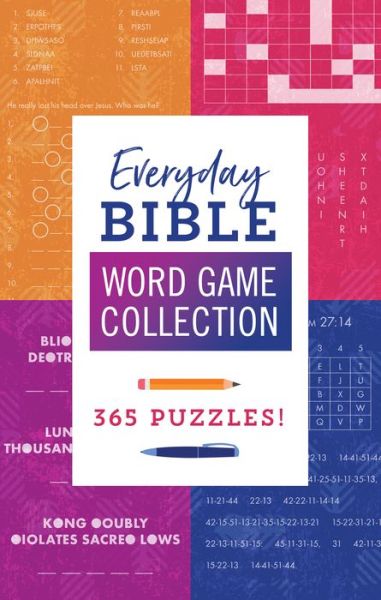 Everyday Bible Word Game Collection - Barbour Publishing - Books - Barbour Publishing - 9781636093635 - March 1, 2023