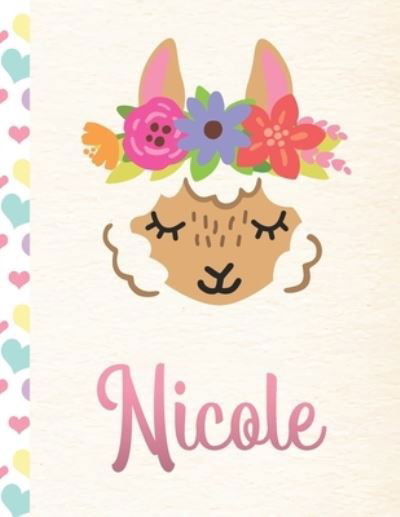 Cover for Llama Handwriting · Nicole (Paperback Bog) (2019)