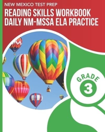 Cover for N Wake · NEW MEXICO TEST PREP Reading Skills Workbook Daily NM-MSSA ELA Practice Grade 3 (Paperback Book) (2019)
