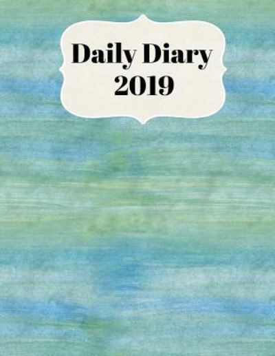 Cover for Sunny Days Prints · Daily Diary 2019 (Paperback Book) (2018)