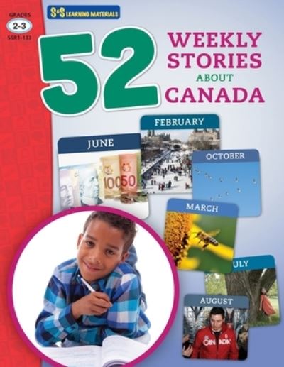 Cover for Ruth Solski · 52 Weekly Nonfiction Stories about Canada Grades 2-3 (Book) (2014)