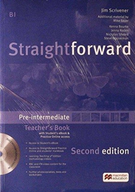 Straightforward 2nd Edition Pre-intermediate + eBook Teacher's Pack - Philip Kerr - Kirjat - Macmillan Education - 9781786327635 - tiistai 10. toukokuuta 2016